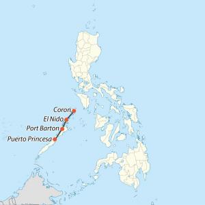 Inselhopping nach Palawan und Coron