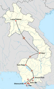 Highlights Laos und Kambodscha mit Mini Mekong-Kreuzfahrt