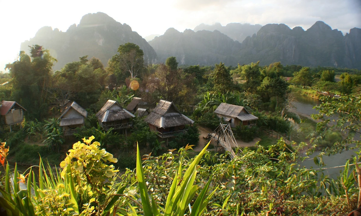 Laos mit Mini-Kreuzfahrt auf dem Mekong