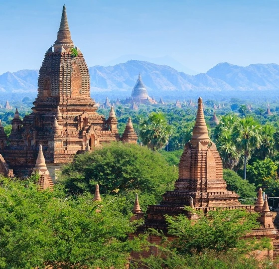 Rund um den Golf von Martaban und Zentral-Myanmar