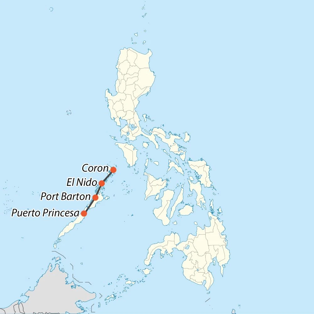 Philippinen Inselhopping – Palawan & Coron Privatreise