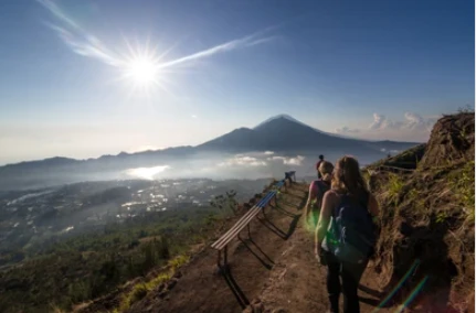 Imposante Landschaft  - Vulkan Mount Batur