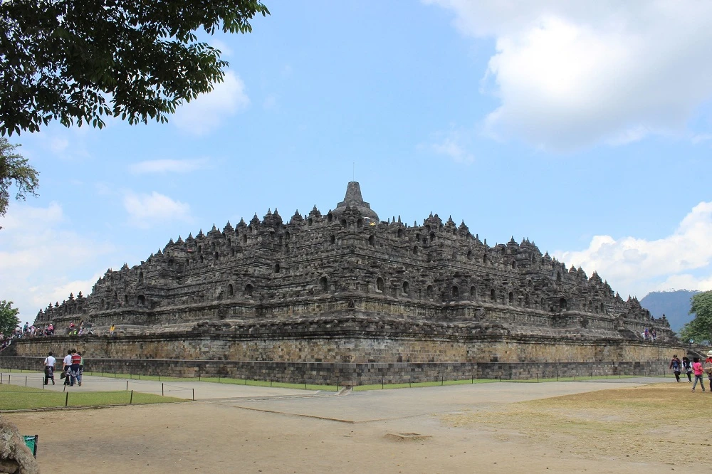 Die Weltkulturerbestätte Borobudur