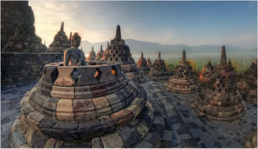 Ausflug zum UNESCO-Weltkulturerbe Borobudur