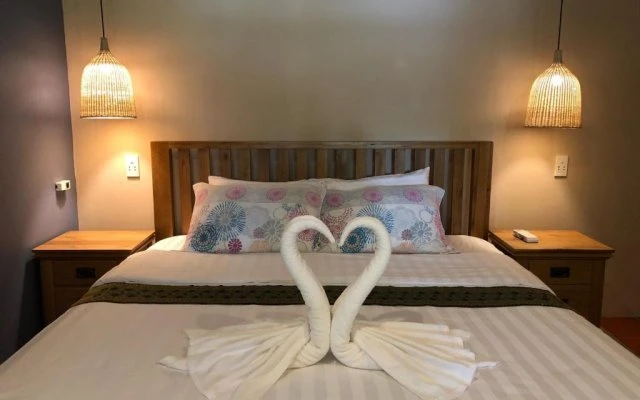 Satte grüne Landschaften