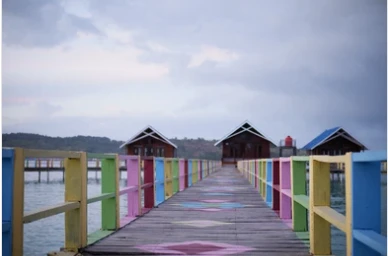 Trekkingtour durch Reisfelder und Vulkanlandschaften