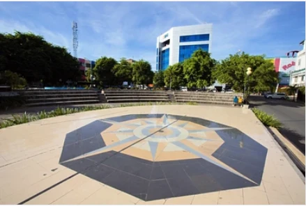 Flug von Java nach Sulawesi