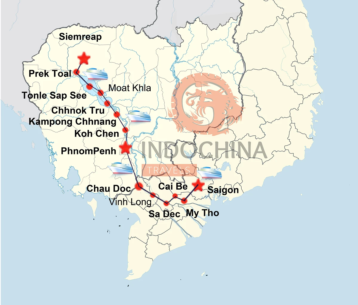 Faszination Mekong: von Saigon nach Siem Reap - Aqua Mekong