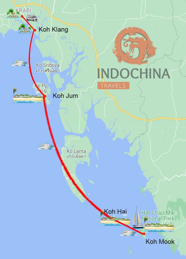 Unentdeckte Inseln der Andamanensee