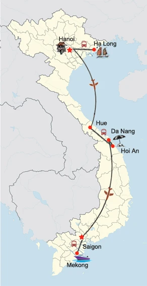 Vietnam Sommerreise & Strand in Zentralvietnam – Gruppenreise