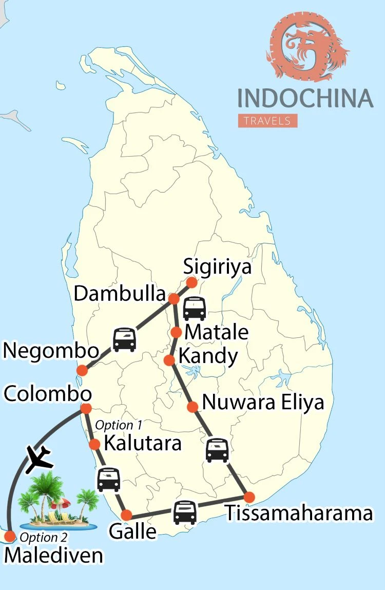 Sri Lanka Klassisch & Malediven – Kultur, Natur & Strandparadies