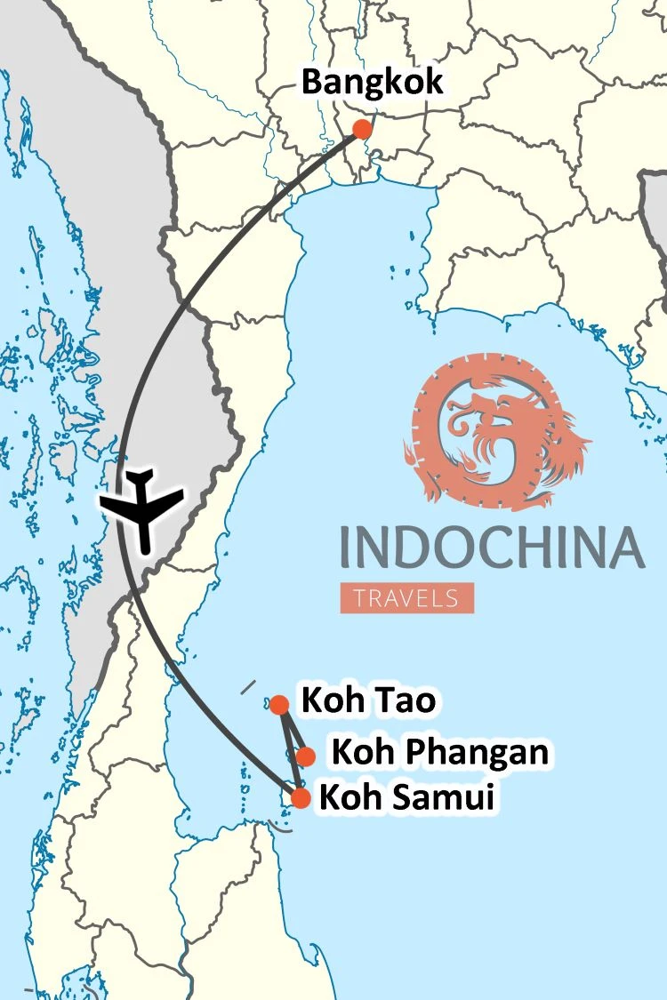 Thailand Inselhüpfen – Koh Samui & Bangkok Kurzverlängerung