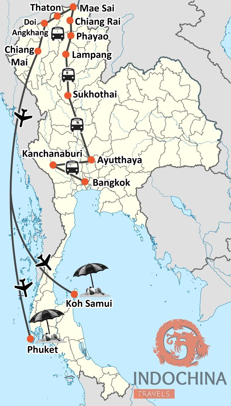 Thailand Intensiv – 3 Wochen Rundreise Kultur & Natur